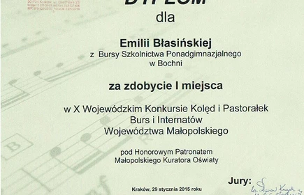 Konkurs kolęd 2015 1