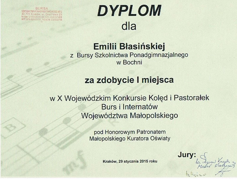 Konkurs kolęd 2015 1